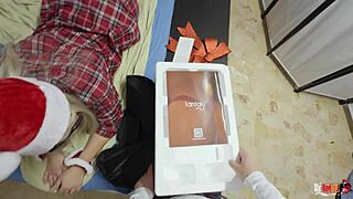 Stepmom's Tantaly Sex Doll Christmas Tease