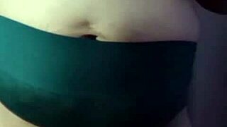 bbw indian mature milf masturbates big tits on video chat