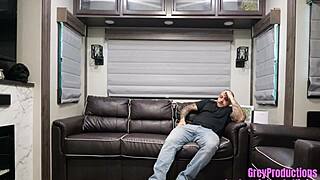 i blackmail and make stepdad's fiance breed my tight pussy instead