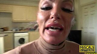 Tattooed Submissive Milf Endures Hardcore BDSM with Massive Tits Bouncing