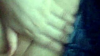 Huge natural boobs bounce in wild amateur tit fuck