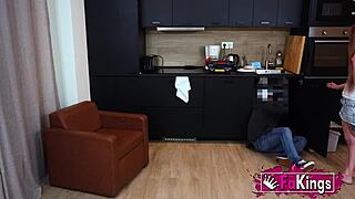 Spanish Mommy Mery Ledy Finally Fucks Plumber Doggy Cowgirl Rough!