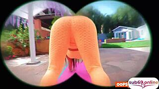 stepmom's big ass secretly lures curious stepson into temptation