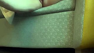 Milf Fingers Her Wet Pussy Close-Up