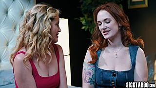 siri dahl's big tits lesbian milf action fingering and fucking charlie forde's wet pussy hardcore