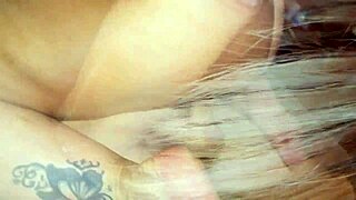 SPENDING THE EVENING WITH MY BLONDE STEPMOM'S FAT ASS AND SEXY FEET FETISH!