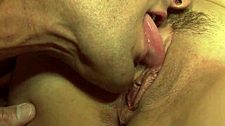 June Summers gapes ass and gulps young cock creampie!