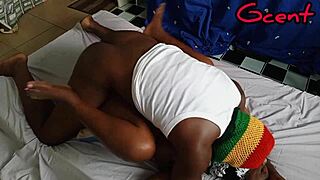 lagos babe screamin as bbc fucks her swollen pussy hard