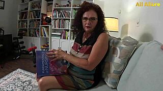 Ali Allure Licks And Fists Stepson's Cock In Homemade Anatomy Lesson Trailer