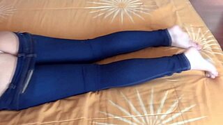 Watch Me Tease Him Masturbating With Sister-In-Law