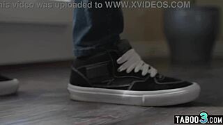 Rebel Lynn blindfolded milf welcomes husband home