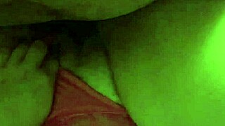 Amateur Mature Thong Panties Pussy Peek!