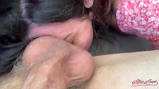 Perverted stepson Alex Adams fucks arab stepmom Alina Angel hard!