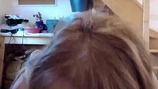 french mistress chains slave maid for facesitting tease and humiliation