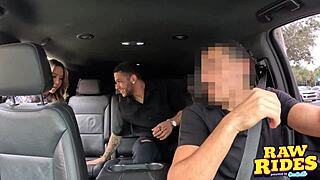 Pawg Aussie Milf Squirts From Backseat Ride Share Fuck