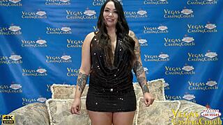 Arabella moon's first pov anal with bondage wand orgasm ride