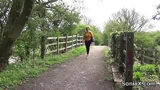 hey look at unfaithful english milf gill ellis and her monster globes