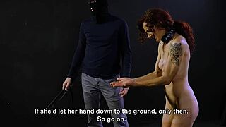 Abandoned Redhead Skinny Milf Slave Brutally Whipped In BDSM