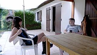 Producer And Colombian Housekeeper Anal Trio Squirt