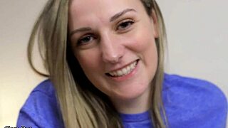 clara dee nympho girlfriend dirty talks pov missionary orgasm in cozy fuck