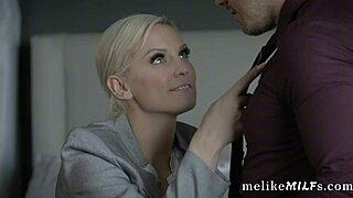 horny blonde secretary kenzie taylor big tits seduces boss codey steele wet fuck