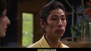 Stepmom's holiday fingering and interracial cheating turns into young cumshot on big ass