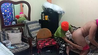 stepdad teaches shy latina stepdaughter slow cum sex riding technique