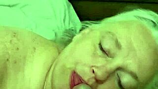 Wow Tutumilf! Chubby Wife Delivers Sloppy Milf Blowjob Feast!