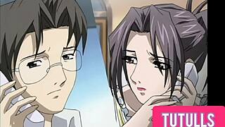 stepmom sneaks affair with stepson in wild hentai animation