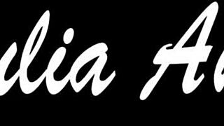 julia ann oils big tits teases wet milf pussy lips