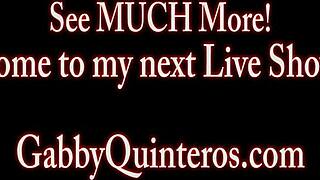 Busty MexiMilf Gabby Quinteros Craves Black Cock Creampies