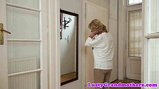 old granny drilled deep in doggystyle and missionary closeup