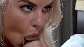 Blonde Stepmom Bangs Stepsons Nerdy Black Friend Slimthick Vic