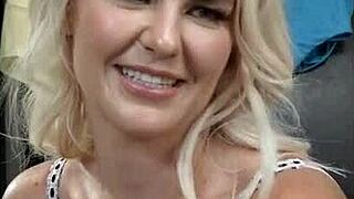 Blonde Stepmom Bangs Stepsons Nerdy Black Friend Slimthick Vic