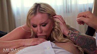 jarushka ross caught stroking leads to milf facesit pussy ride