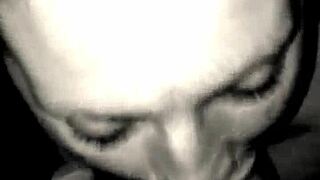 Watch This Milf Devour Monster White Cock Hungrily!