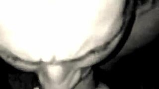 Watch This Milf Devour Monster White Cock Hungrily!