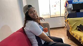 damn, beat my latina gamer girl bestie so she blew me then took anal creampie to celebrate!