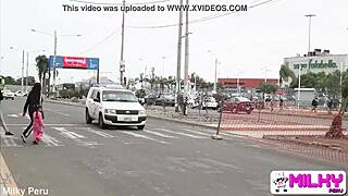 peruvian milf milked hard in hotel room rough sex pounding