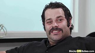 hey cuck watch your wife gag deep on that massive bbc like a total slut