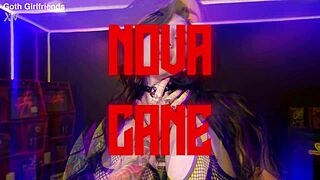 naughty goth girlfriend nova cane rides cock and muff dives hungrily