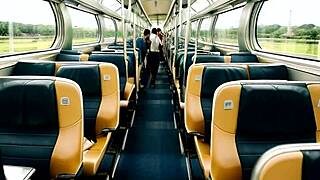 classy cfnm milf in leather skirt rides cock on public train footjob dream?