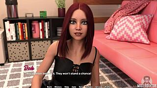 Horny Redhead Milf Babe Drills Cute Ass in Hardcore Roleplay