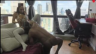 Married milf slut bends for maintenance bbc ass pounding cuckold humiliation