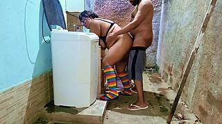 amador latina bbw stepdad fucks huge ass milf mommy in backyard squirts twice mouth cum