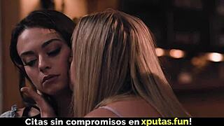 Blonde brunette milfs threesome taboo sex with family sub