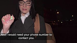 Hot Latina Agent Begs for Monster Cock in Public But Mommy Can't Know!