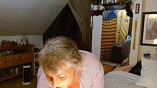 Dawnskye1962's Curvy Hairy Pussy Teases for Collab Partner in Update 150