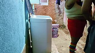 amador latina bbw stepdad fucks huge ass milf mommy in backyard squirts twice mouth cum