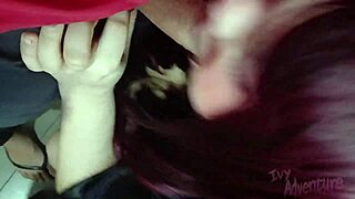 chubby goth wife craves dick sucking cum facials every time